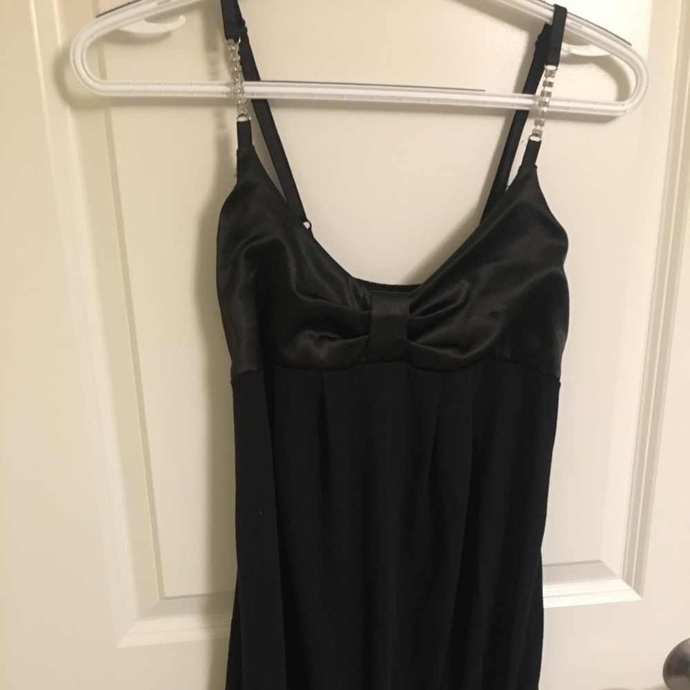Adjustable Strap Mini Dress- Top